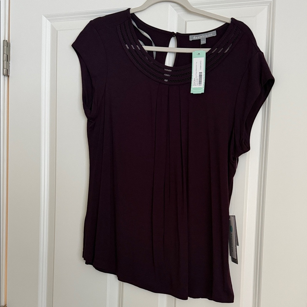 Catherine Malandrino Deep Purple Blouse
